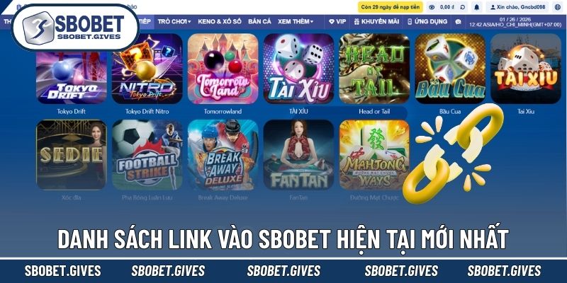 Bật mí cách tìm link vào SBOBET chính xác